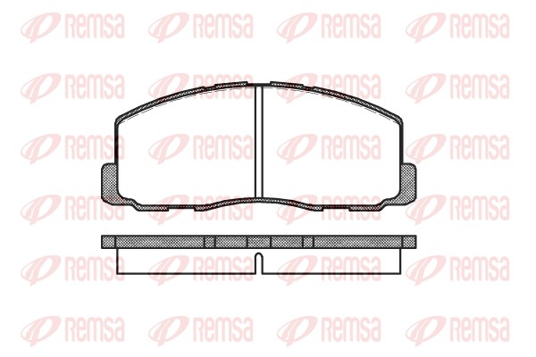 Brake Pad Set, disc brake (0188.00)
