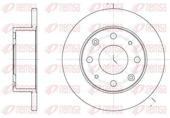 Brake Disc (6015.00)