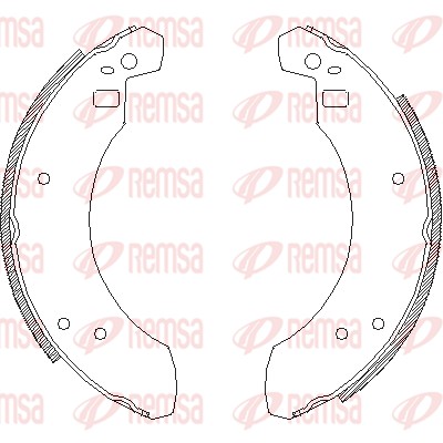 Brake Shoe (4255.00)