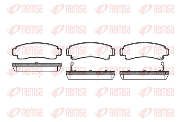 Brake Pad Set, disc brake (0302.12)