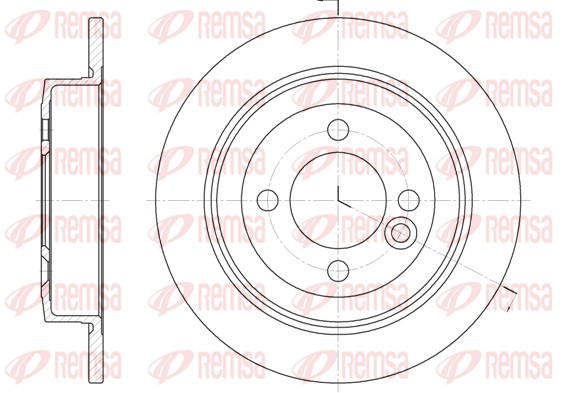 Brake Disc (6629.00)