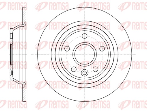 Brake Disc (61167.00)