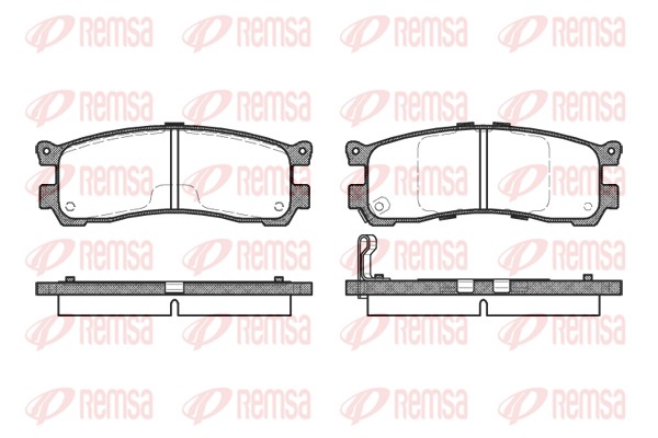 Brake Pad Set, disc brake (0399.21)