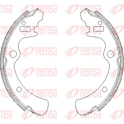Brake Shoe (4166.00)