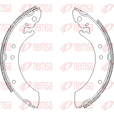 Brake Shoe (4618.00)