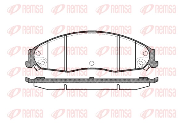 Brake Pad Set, disc brake (0955.08)