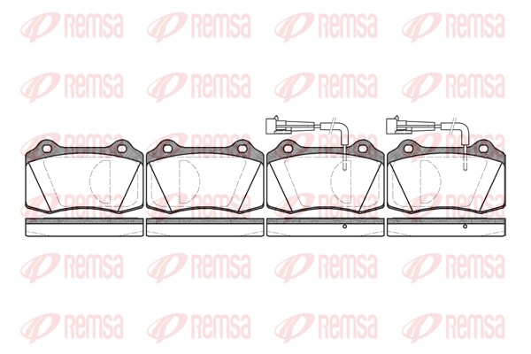 Brake Pad Set, disc brake (0434.02)