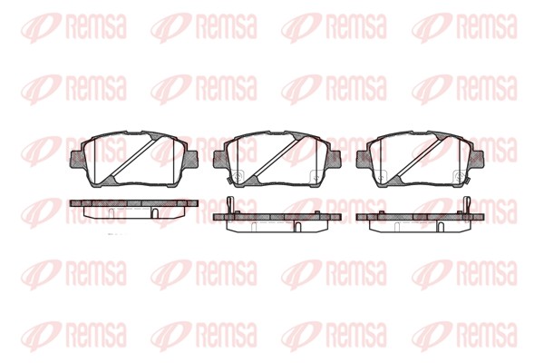 Brake Pad Set, disc brake (0740.02)