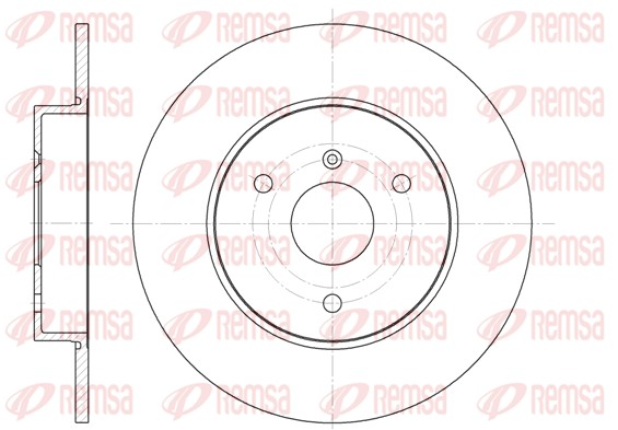 Brake Disc (6617.00)