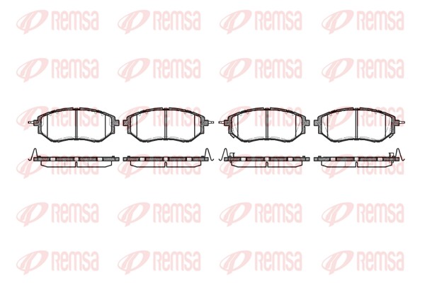 Brake Pad Set, disc brake (1137.02)