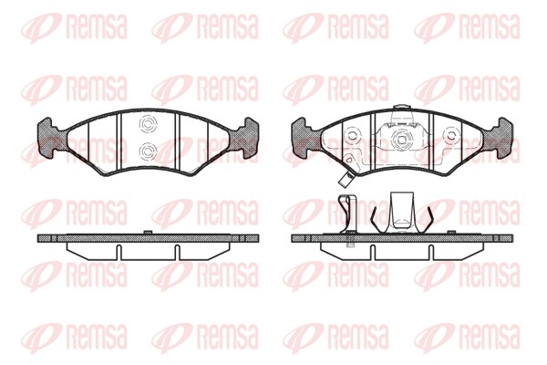 Brake Pad Set, disc brake (0502.22)