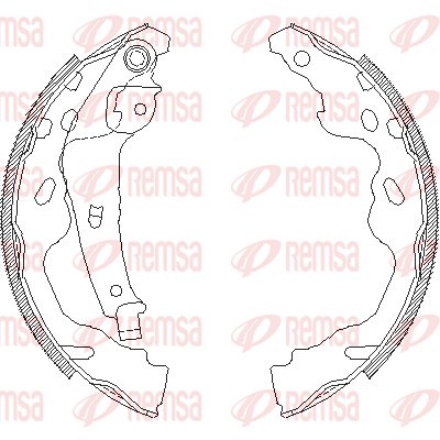Brake Shoe (4187.00)
