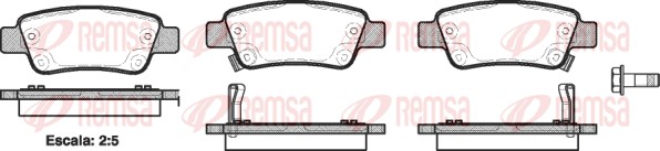 Brake Pad Set, disc brake (1290.02)