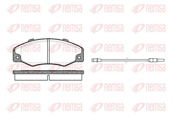 Brake Pad Set, disc brake (0220.02)