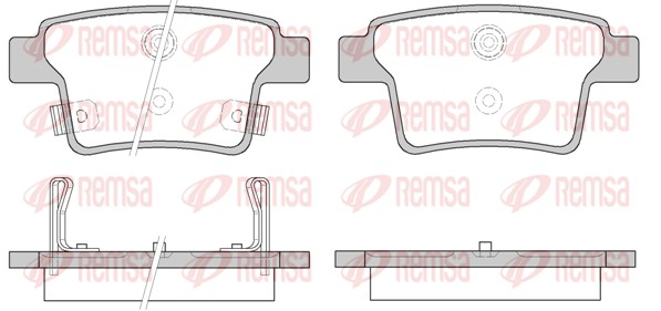 Brake Pad Set, disc brake (1149.02)