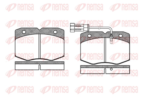 Brake Pad Set, disc brake (0435.12)