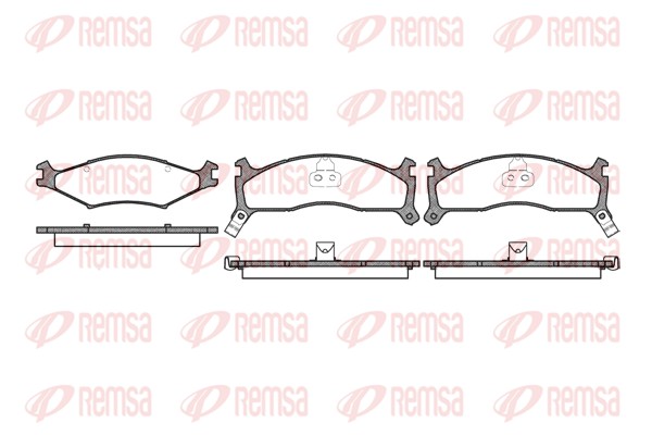 Brake Pad Set, disc brake (0600.02)