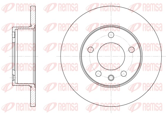 Brake Disc (6201.00)