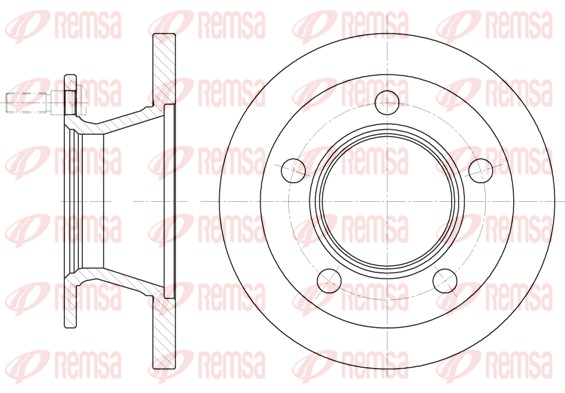 Brake Disc (6082.00)