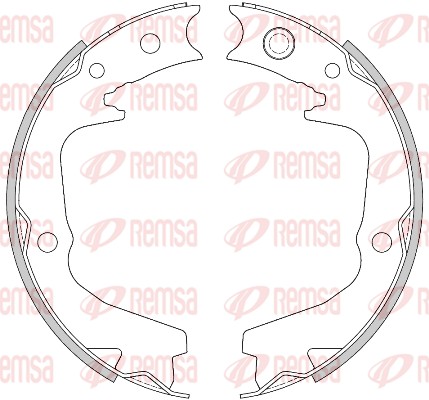 Brake Shoe, parking brake (4519.00)