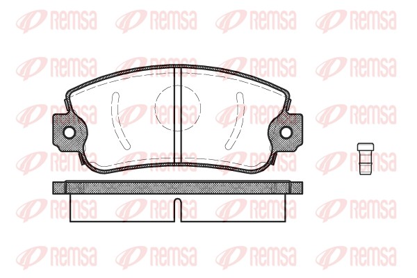 Brake Pad Set, disc brake (0372.02)