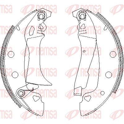 Brake Shoe (4017.00)