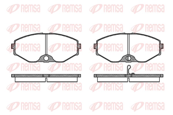 Brake Pad Set, disc brake (0375.02)