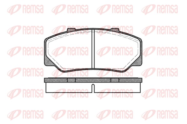 Brake Pad Set, disc brake (0176.00)