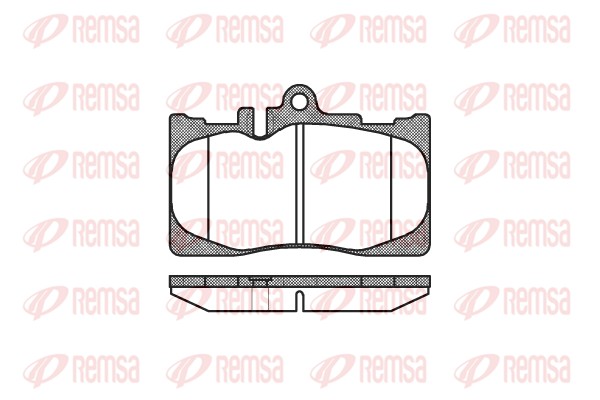 Brake Pad Set, disc brake (0890.00)