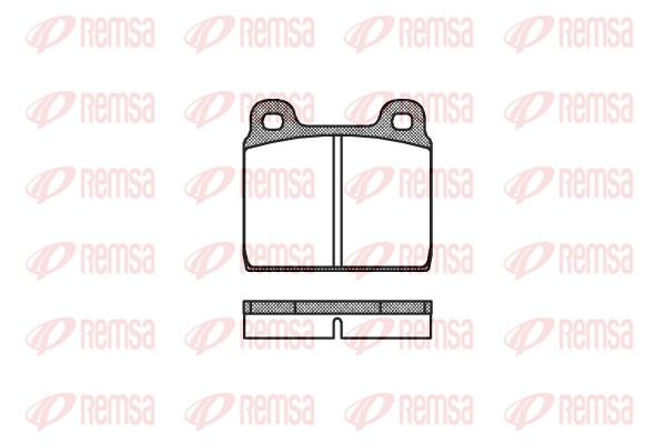 Brake Pad Set, disc brake (0002.00)
