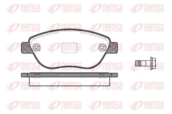 Brake Pad Set, disc brake (0859.10)