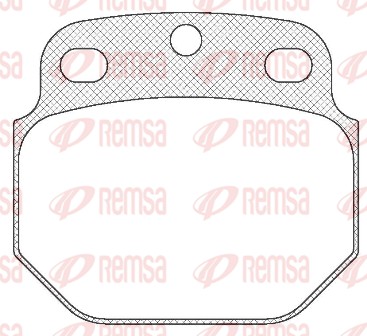 Brake Pad Set, disc brake (JCA 422.00)