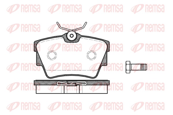 Brake Pad Set, disc brake (0591.10)