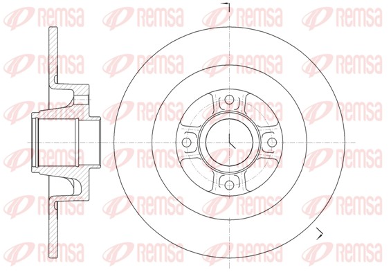 Brake Disc (61047.00)