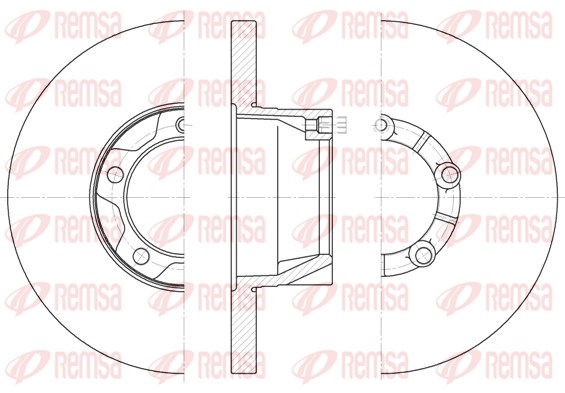 Brake Disc (6543.00)