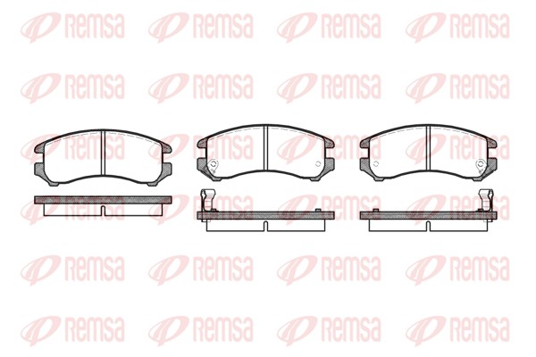Brake Pad Set, disc brake (0219.02)