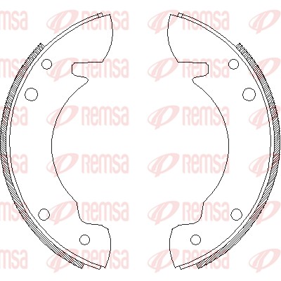 Brake Shoe (4034.00)