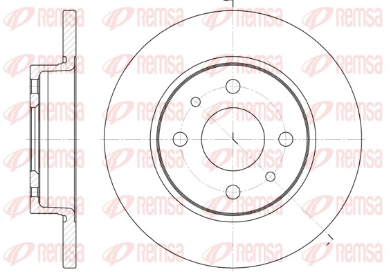 Brake Disc (6089.00)