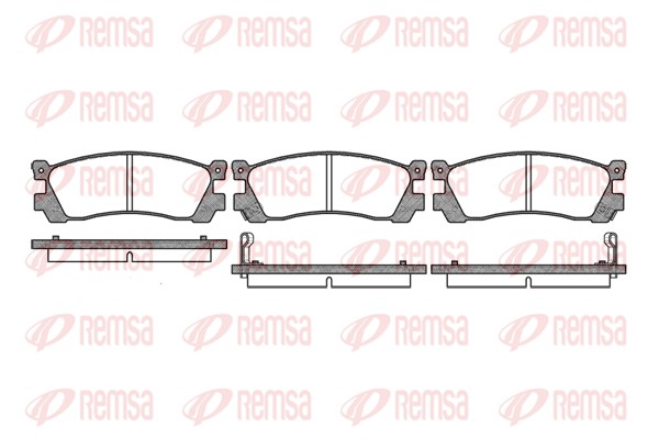 Brake Pad Set, disc brake (0248.02)