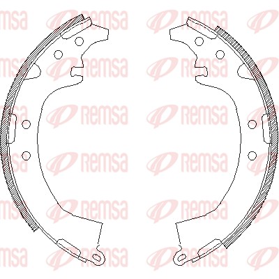Brake Shoe (4387.00)