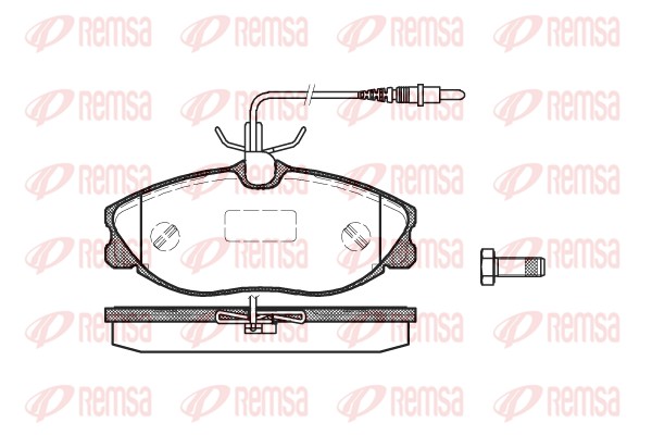 Brake Pad Set, disc brake (0604.04)