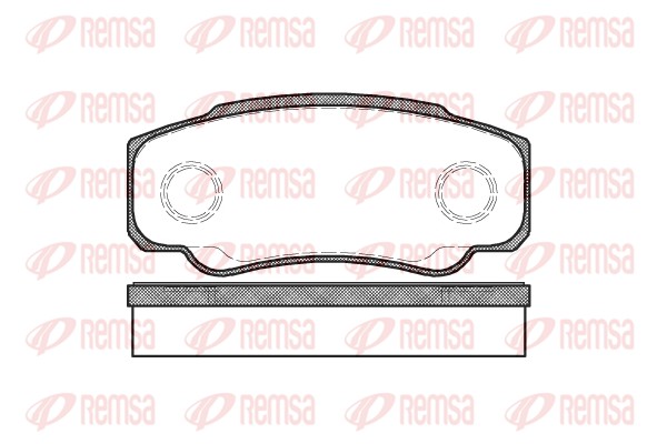 Brake Pad Set, disc brake (0961.00)