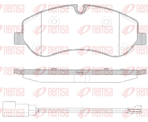 Brake Pad Set, disc brake (1520.02)