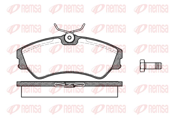 Brake Pad Set, disc brake (0383.00)