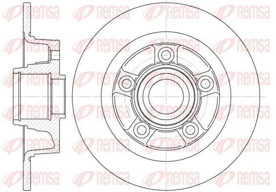 Brake Disc (61115.00)
