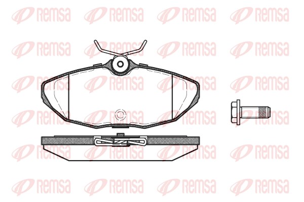 Brake Pad Set, disc brake (0732.00)
