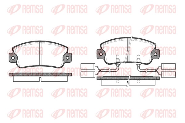 Brake Pad Set, disc brake (0025.22)