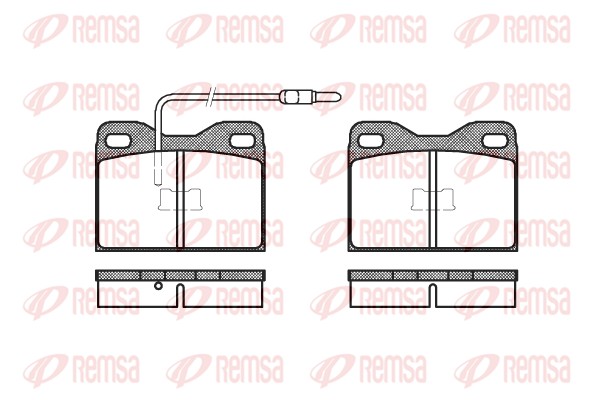 Brake Pad Set, disc brake (0008.14)