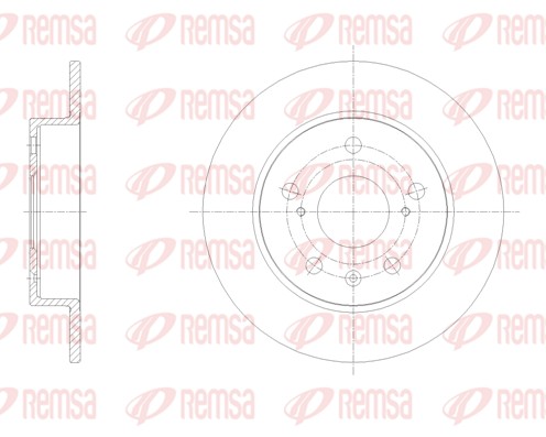 Brake Disc (61666.00)
