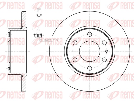 Brake Disc (61274.00)